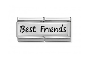 Best Friends Composable acciaio e argento