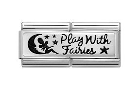 Play with Fairies Composable acciaio e argento