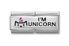 I'm Unicorn Composable acciaio e argento Nomination