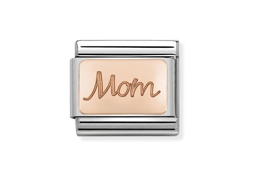 Mom Composable steel and rosè gold Nomination