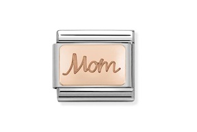 Mom Composable acciaio e oro rosa