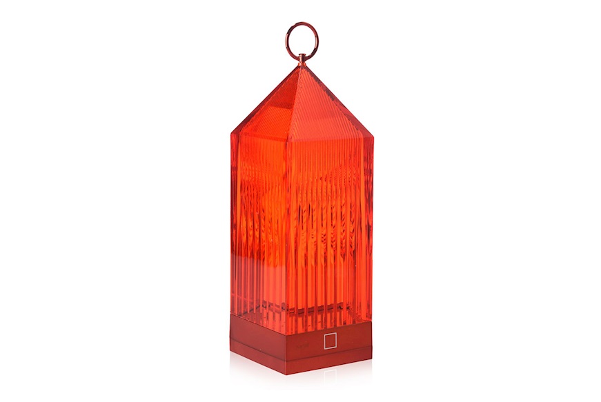 Lampada Lantern rossa Kartell