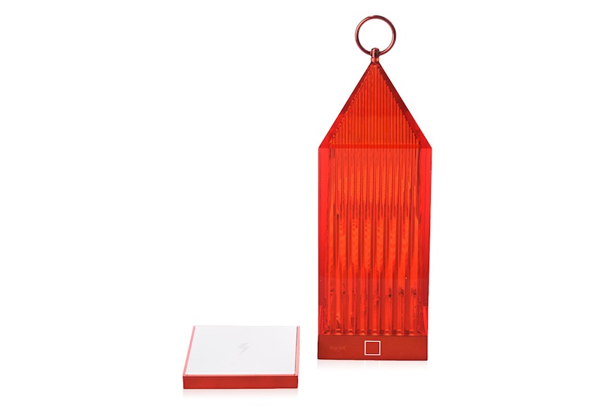 Lampada Lantern rossa Kartell