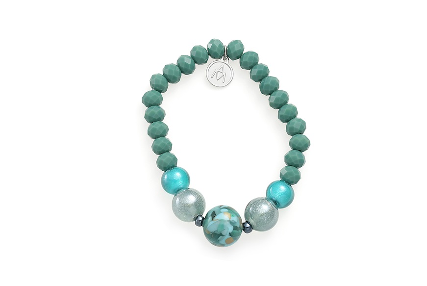 Bracciale Fenice verde Antica Murrina