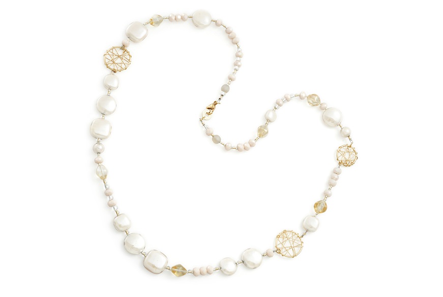 Necklace Natural Circle nude Antica Murrina