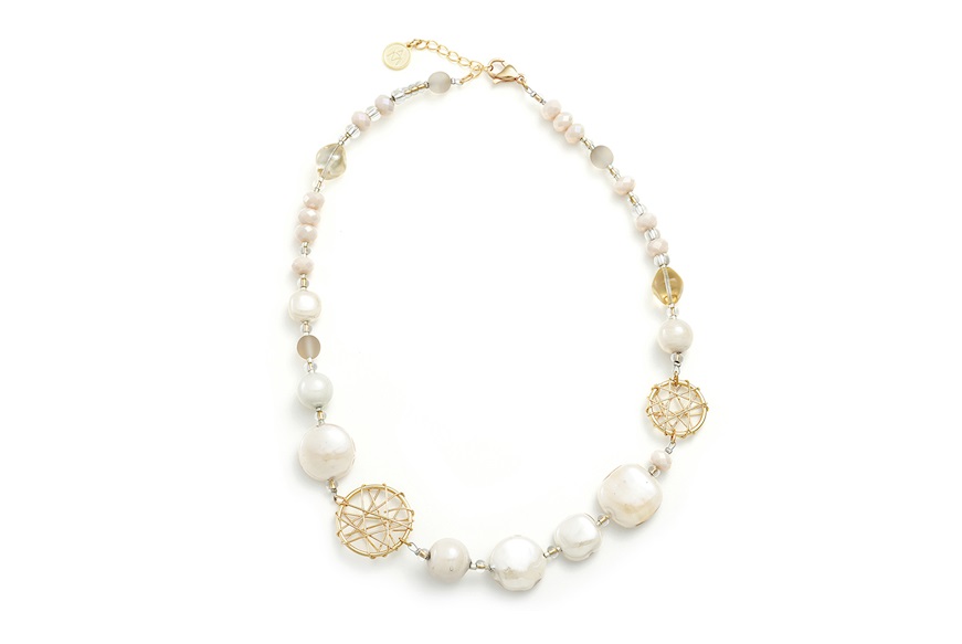 Collana Natural Circle nude Antica Murrina