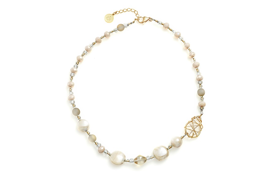 Collana Natural Circle nude Antica Murrina