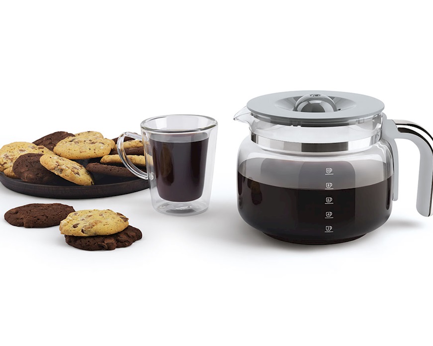 Coffee machine black Smeg