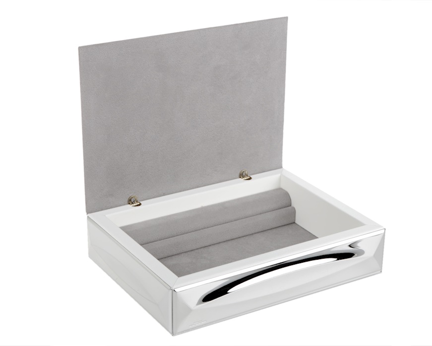 Cofanetto Riquadro in legno bianco Selezione Zanolli