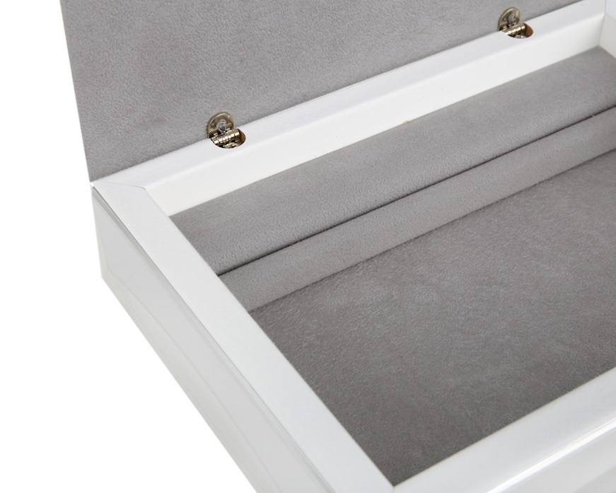 Cofanetto Riquadro in legno bianco Selezione Zanolli