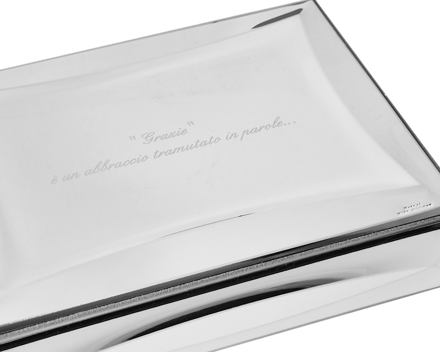 Cofanetto Riquadro in legno bianco Selezione Zanolli