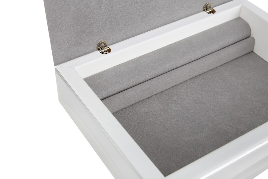 Casket in white wood Selezione Zanolli