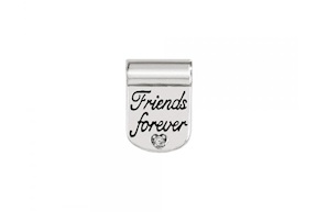 Ciondolo SeiMia argento friend forever con zirconi