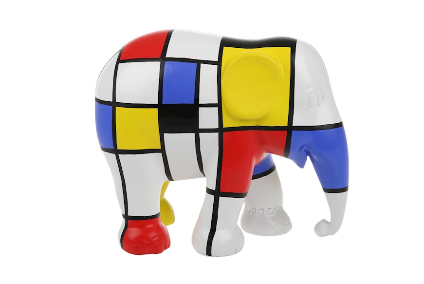 Elephant Parade Hommage to Mondriaan Elephant parade