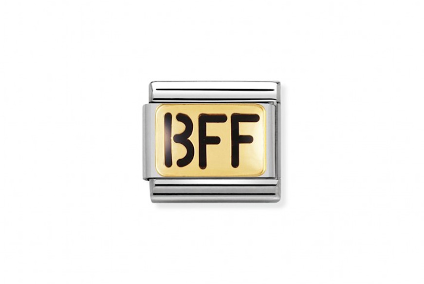 BFF Composable steel gold and enamel Nomination