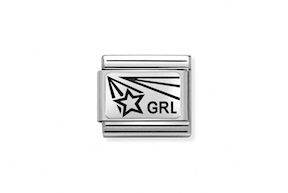 Stella Grl Composable acciaio e argento