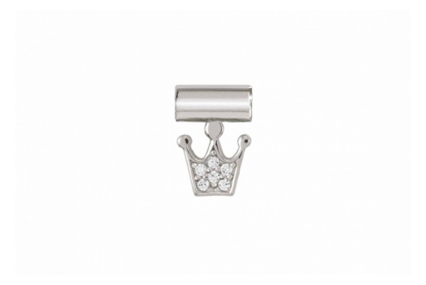 Charm SeiMia silver crown with zircons Nomination