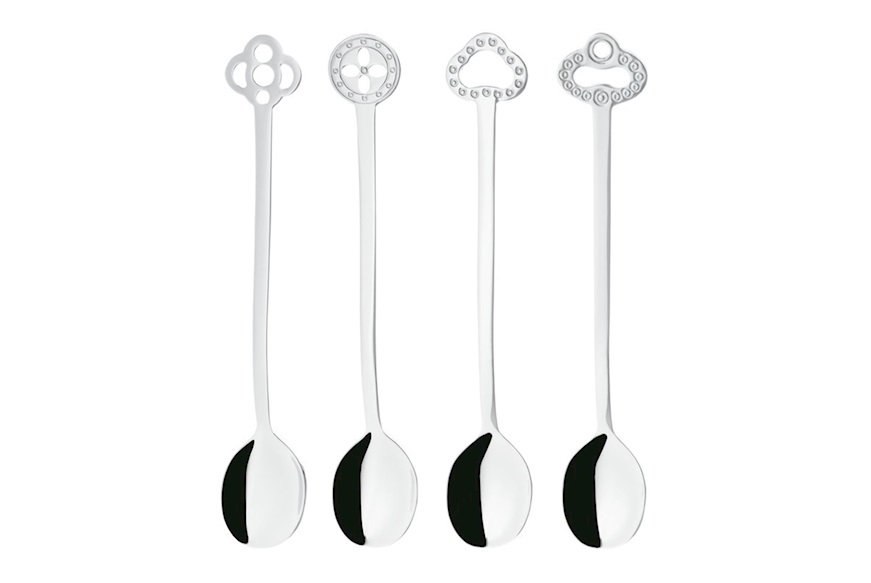 Party spoon set Party Oriental steel 4 pieces Sambonet