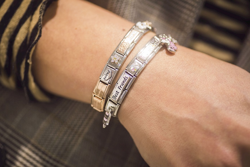Friend Heart Composable steel and silver Nomination