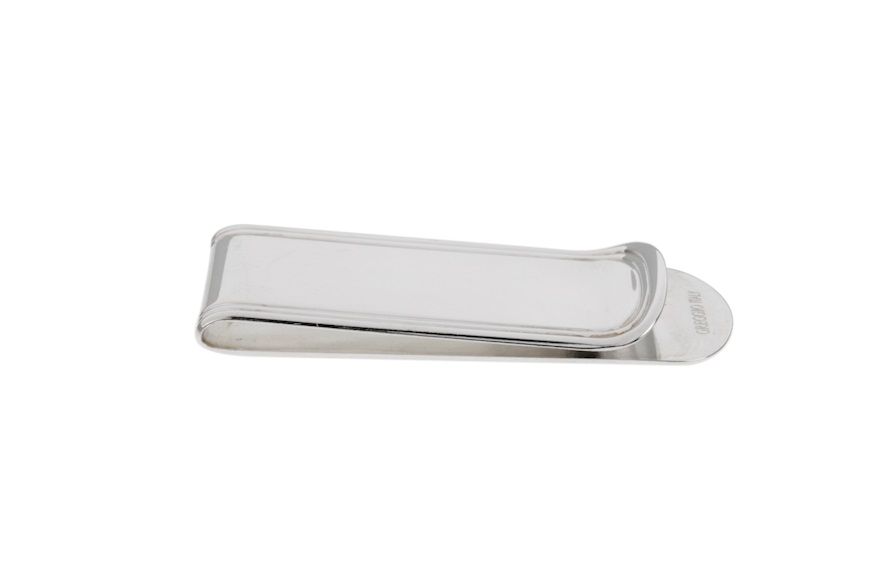 Money clip silver plated in English style Selezione Zanolli