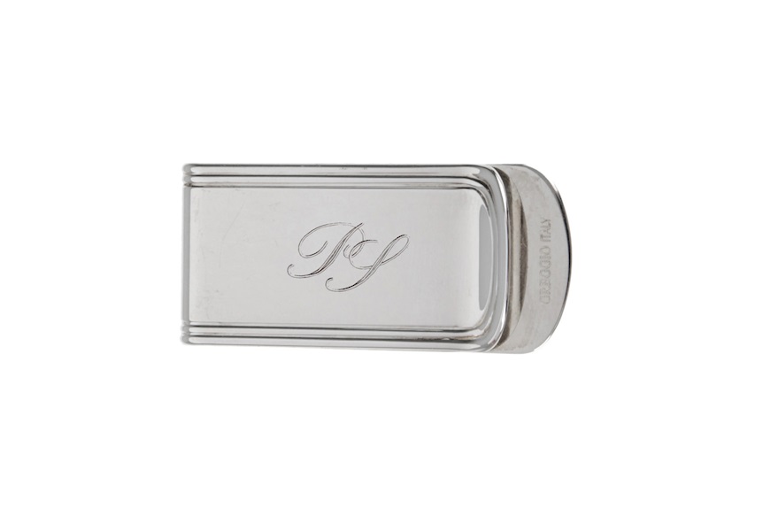 Money clip silver plated in English style Selezione Zanolli