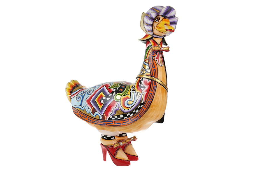 Goose Amanda XL hand painted Tom's Drag
