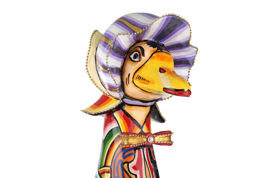 Goose Amanda XL hand painted Tom's Drag