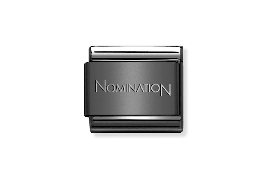Link base Composable Classic acciaio nero Nomination