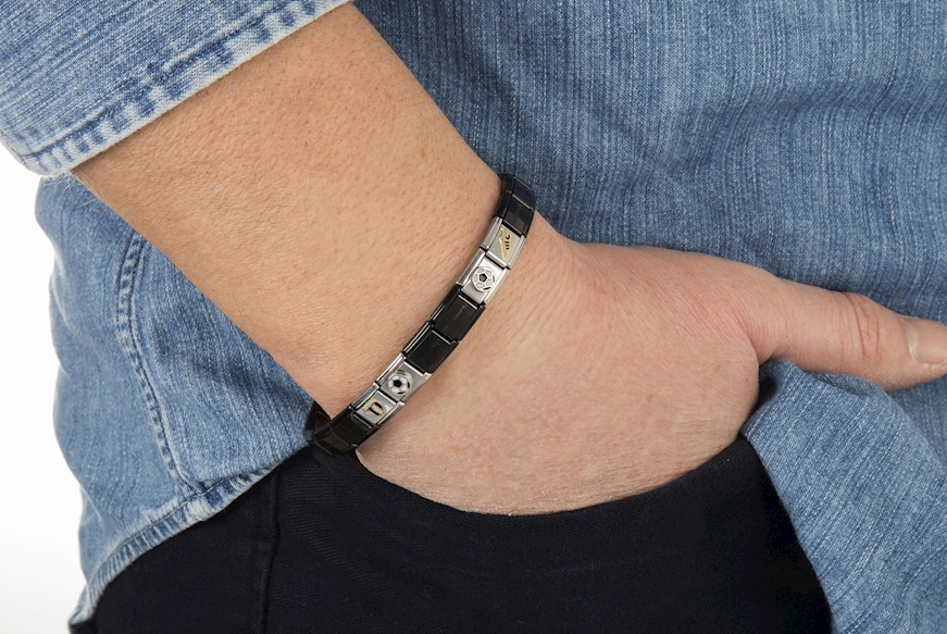 Bracelet Composable steel football lover Nomination