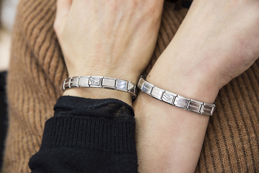 Bracelets Composable steel one to me one to you girls power Nomination