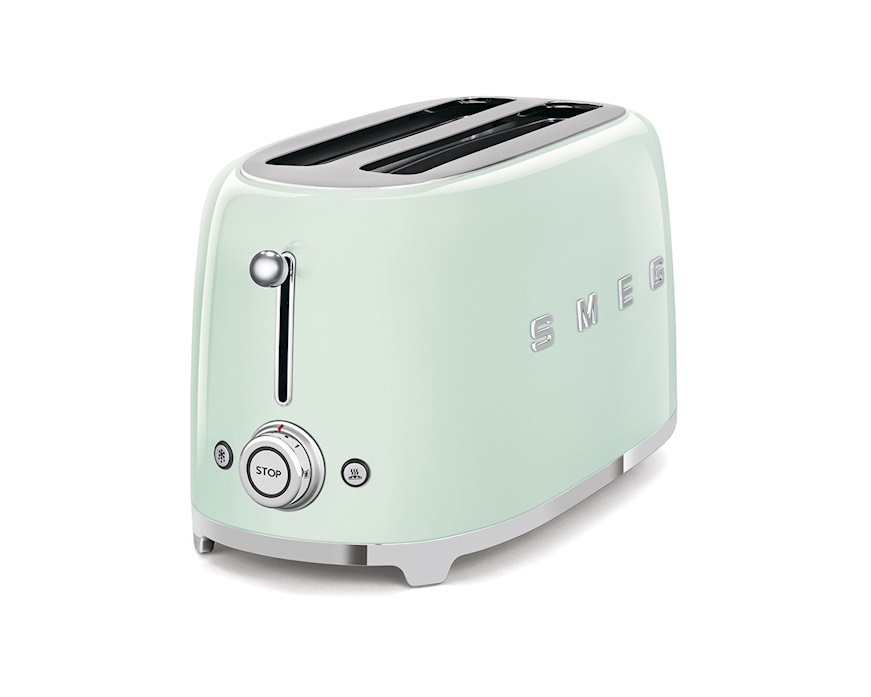 Toaster 4 fette Verde Pastello Smeg