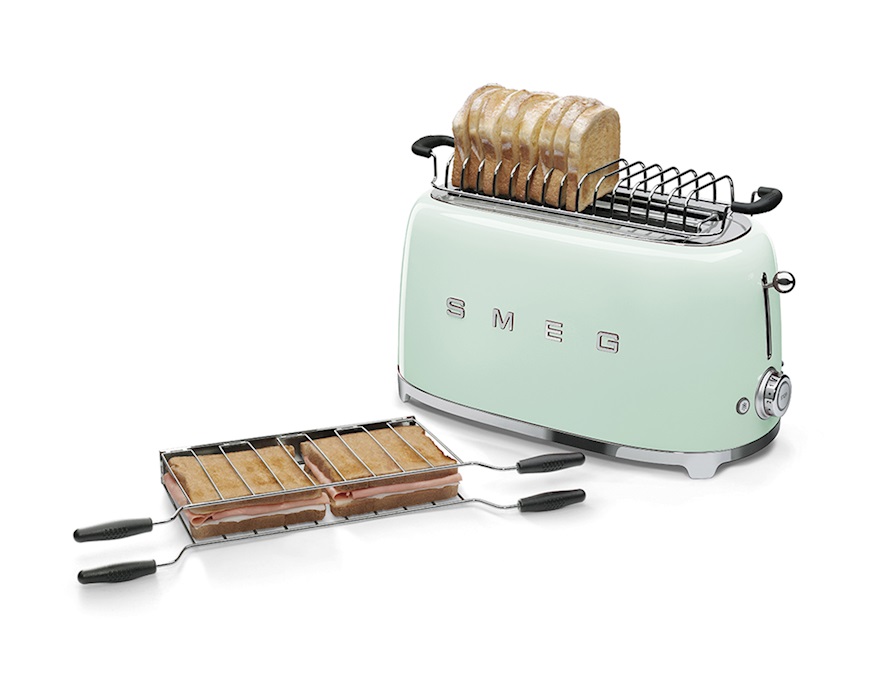 Toaster 4 fette Verde Pastello Smeg