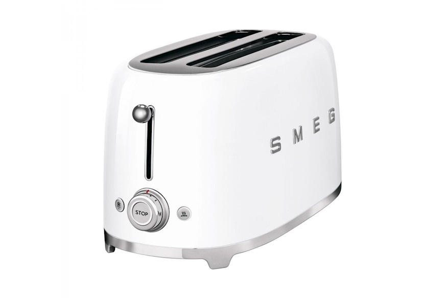 Toaster 4 slices white Smeg