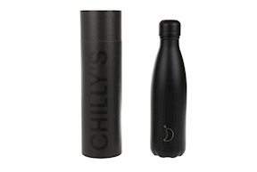 Bottiglia termica acciaio Mono All Black Chilly's Bottles