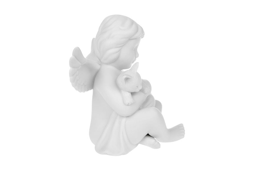 Angel with cat porcelain Rosenthal