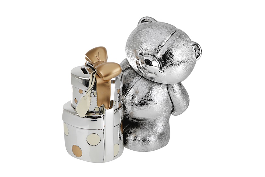 Teddy Bear Money Bank Forever Friends with gifts Selezione Zanolli