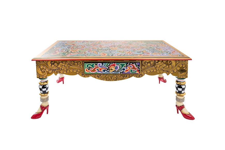Tavolino Sofa Table Versailles dipinto a mano Tom's Drag