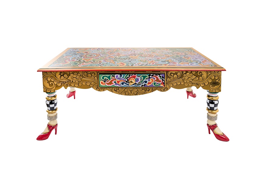 Tavolino Sofa Table Versailles dipinto a mano Tom's Drag