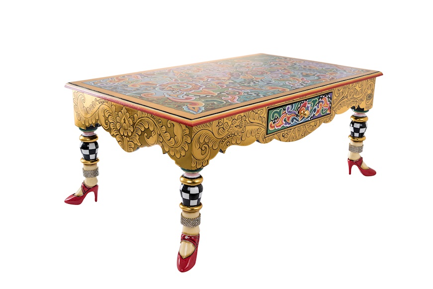 Tavolino Sofa Table Versailles dipinto a mano Tom's Drag