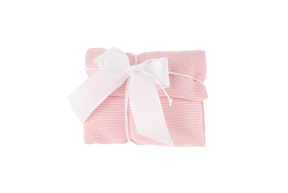 Favor Sugared Almonds pink with white bow Selezione Zanolli
