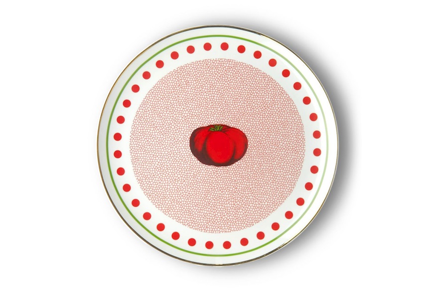 Round platter Bel Paese porcelain Bitossi home