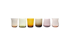 Set di tumbler Diseguale in forme assortite (6 pezzi) Bitossi home