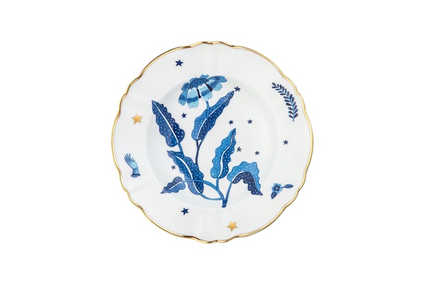 Deep plate La Tavola Scomposta porcelain Bitossi home