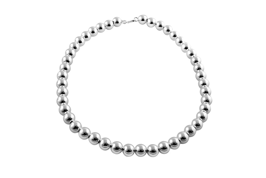 Balls necklace silver Selezione Zanolli