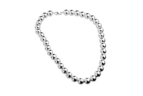 Balls necklace silver Selezione Zanolli