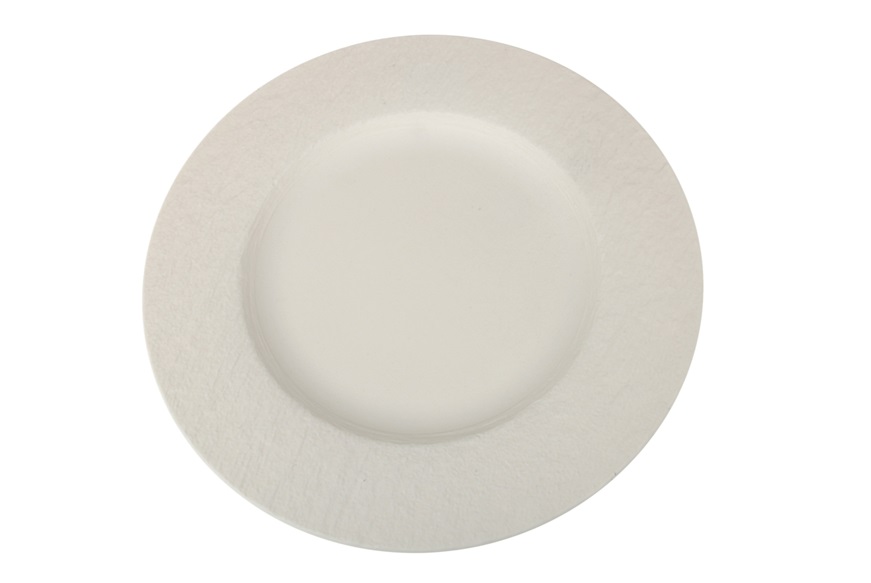 Dinner plate Manufacture Rock porcelain white Villeroy & Boch