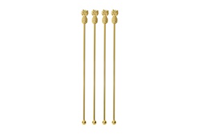 Cocktail mixer Bar steel pineapple gold Paderno