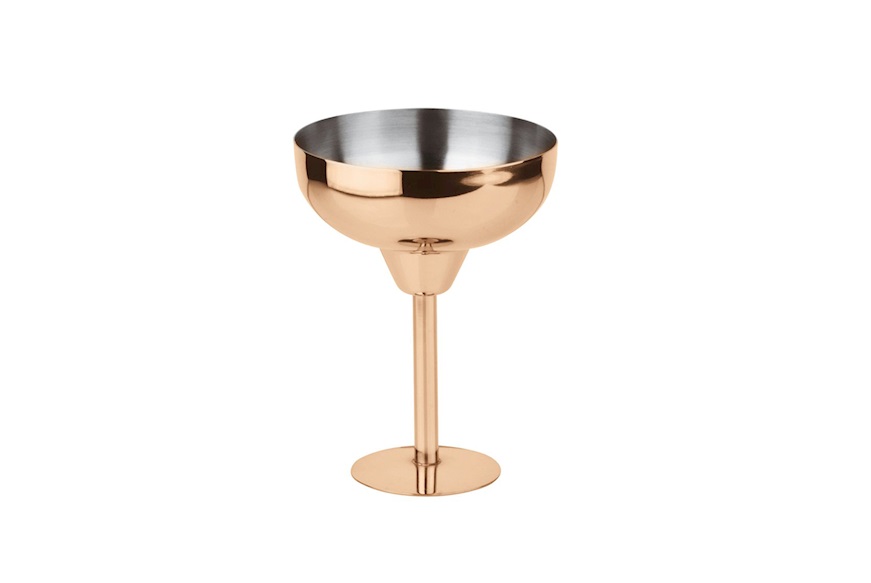 Margarita glass Bar steel copper Paderno