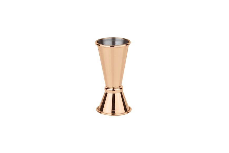Cocktail measuring cup Bar steel copper Paderno
