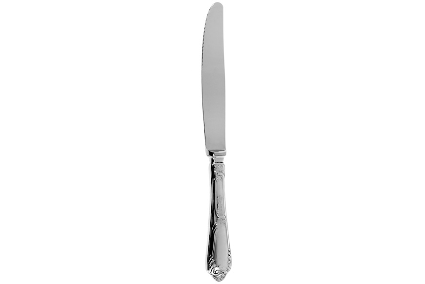 Coltello tavola Laurier alpacca argentata Sambonet